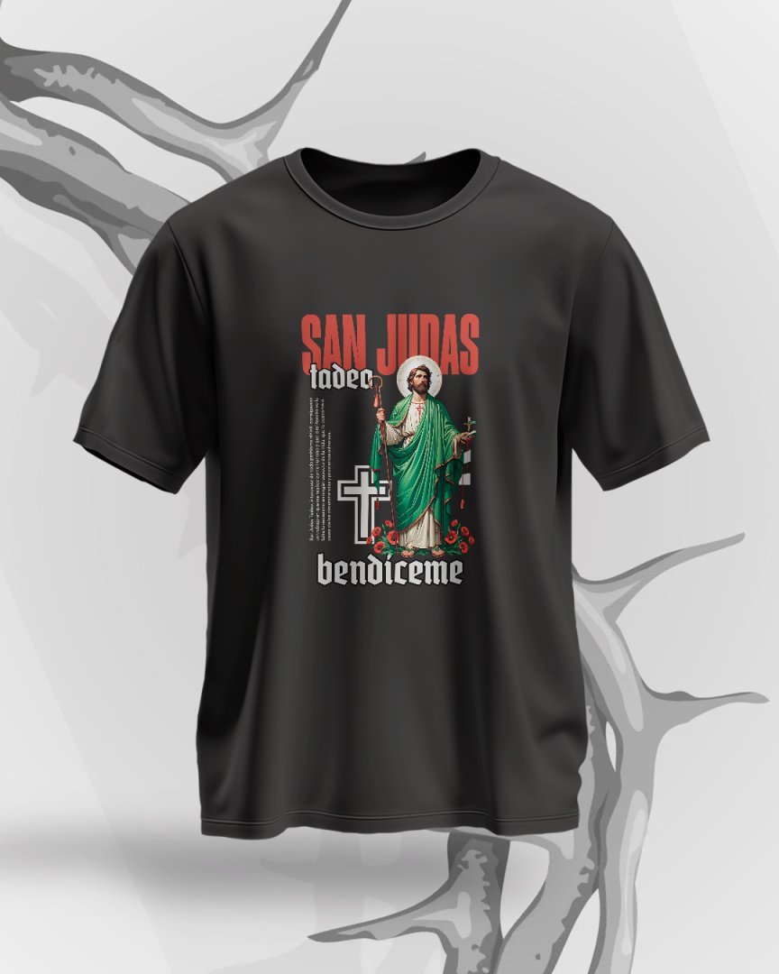 Pack 21 Diseños San Judas Tadeo PNG para Playeras. Plantillas Religiosas para DTF/Sublimación.