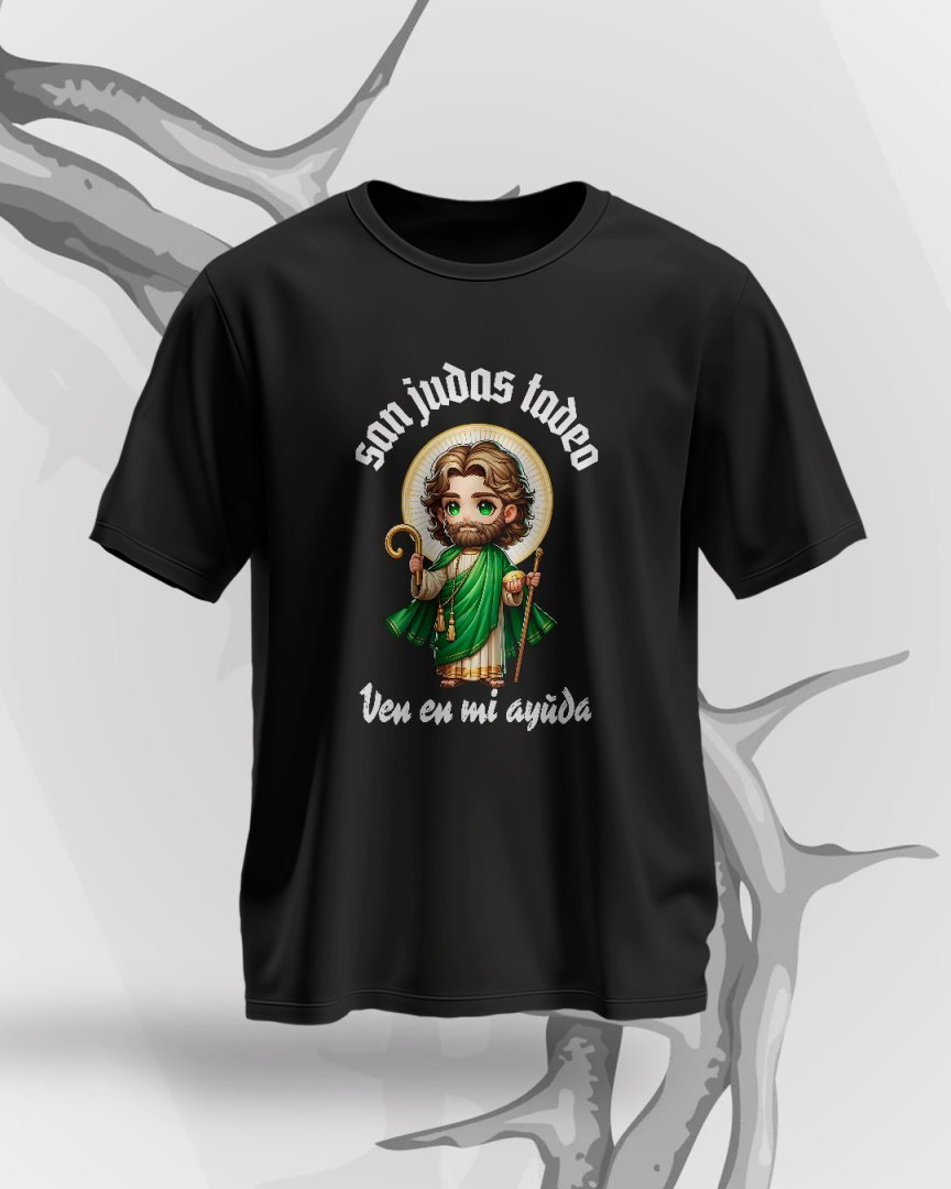 Pack 21 Diseños San Judas Tadeo PNG para Playeras. Plantillas Religiosas para DTF/Sublimación.