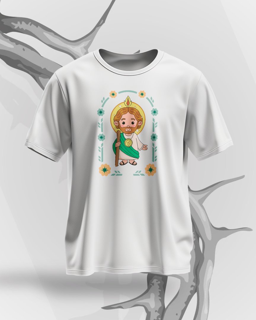Pack 21 Diseños San Judas Tadeo PNG para Playeras. Plantillas Religiosas para DTF/Sublimación.