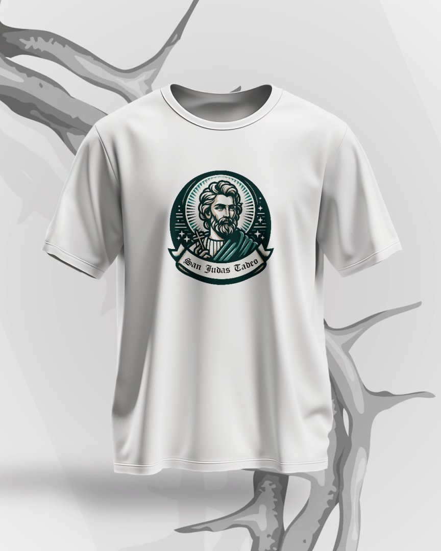 Pack 21 Diseños San Judas Tadeo PNG para Playeras. Plantillas Religiosas para DTF/Sublimación.