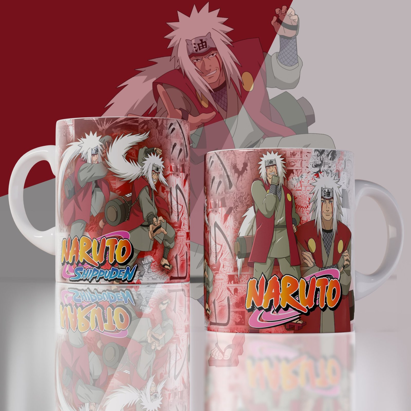 Pack 12 Plantillas Tazas Naruto 11oz JPG/PSD. Diseños Sublimación Akatsuki y Sakura. Regalo Anime.