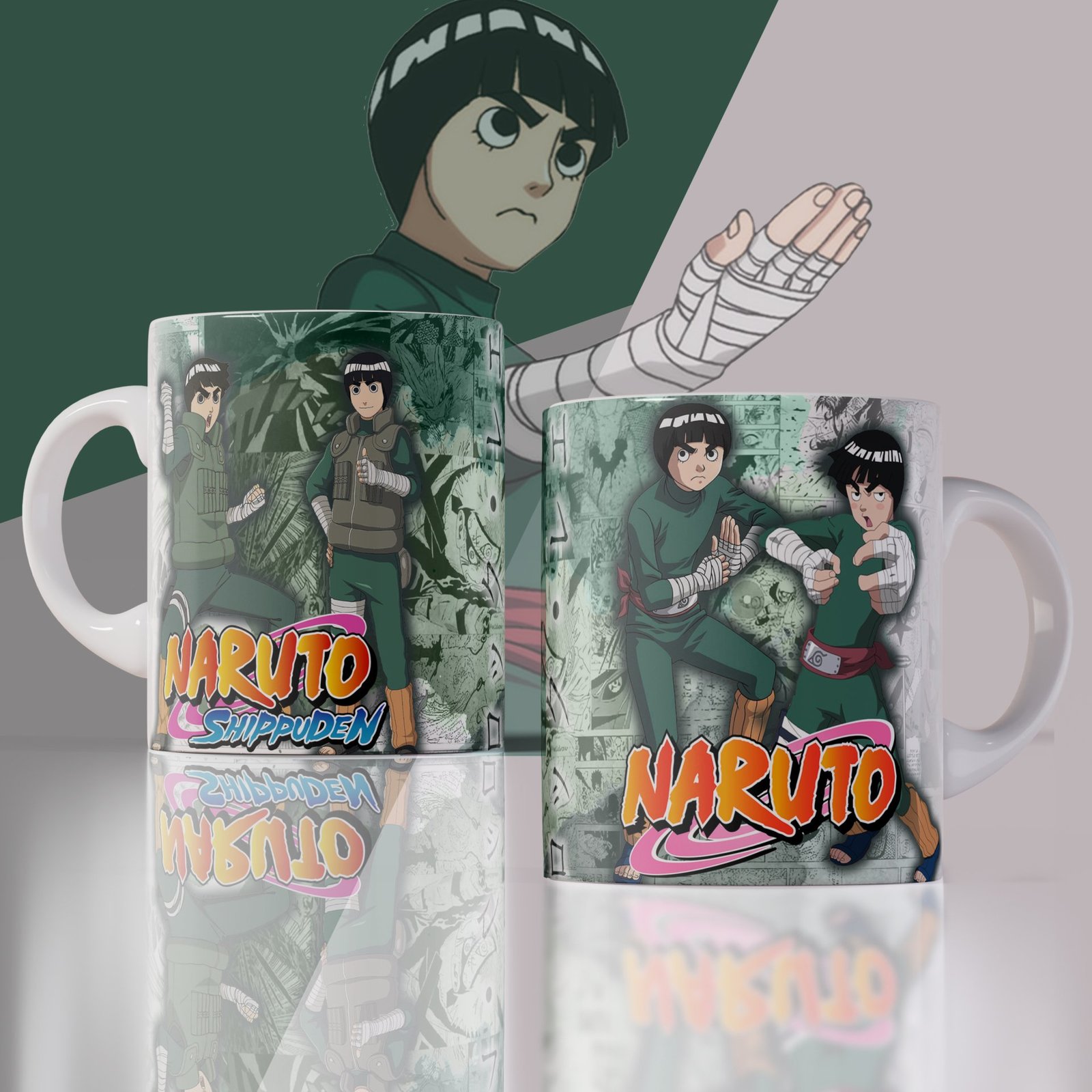 Pack 12 Plantillas Tazas Naruto 11oz JPG/PSD. Diseños Sublimación Akatsuki y Sakura. Regalo Anime.