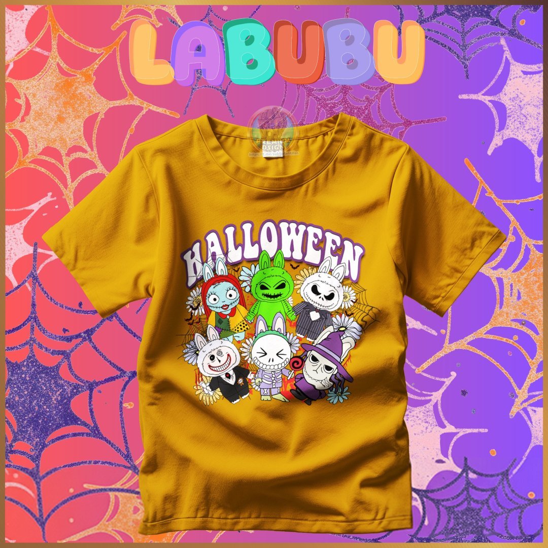 Pack 50 Diseños LABUBU Halloween PNG Mega Bundle