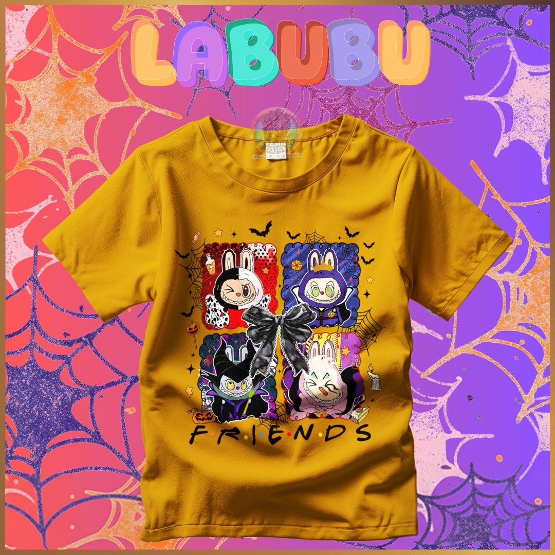 Pack 50 Diseños LABUBU Halloween PNG Mega Bundle