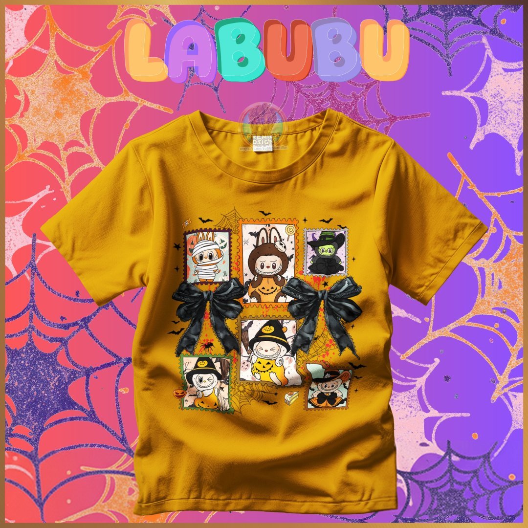 Pack 50 Diseños LABUBU Halloween PNG Mega Bundle
