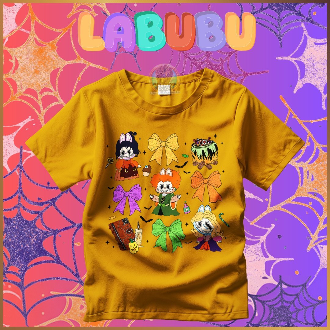 Pack 50 Diseños LABUBU Halloween PNG Mega Bundle