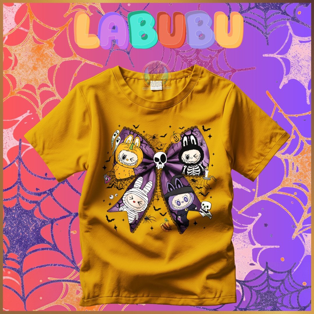 Pack 50 Diseños LABUBU Halloween PNG Mega Bundle