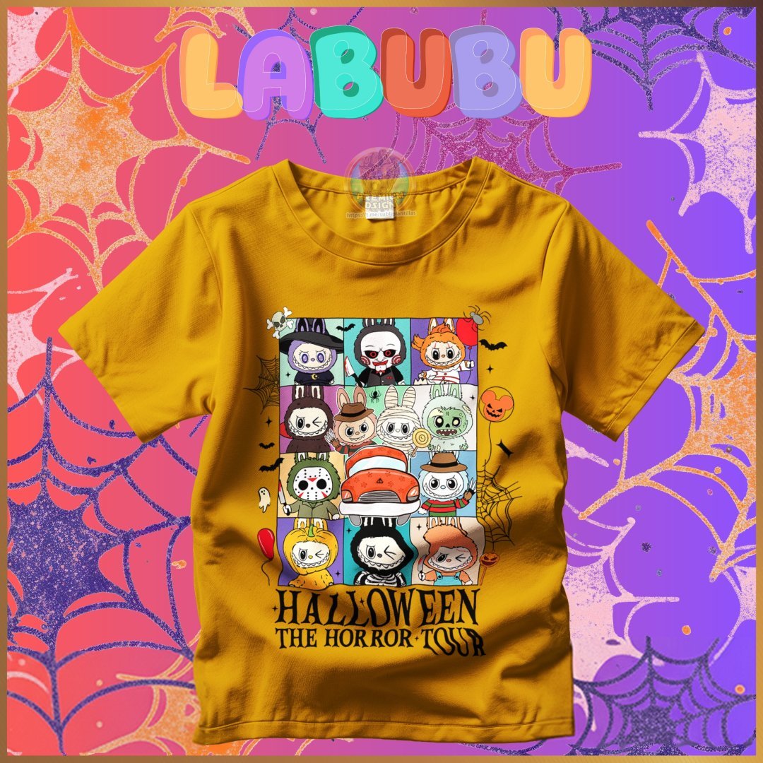 Pack 50 Diseños LABUBU Halloween PNG Mega Bundle