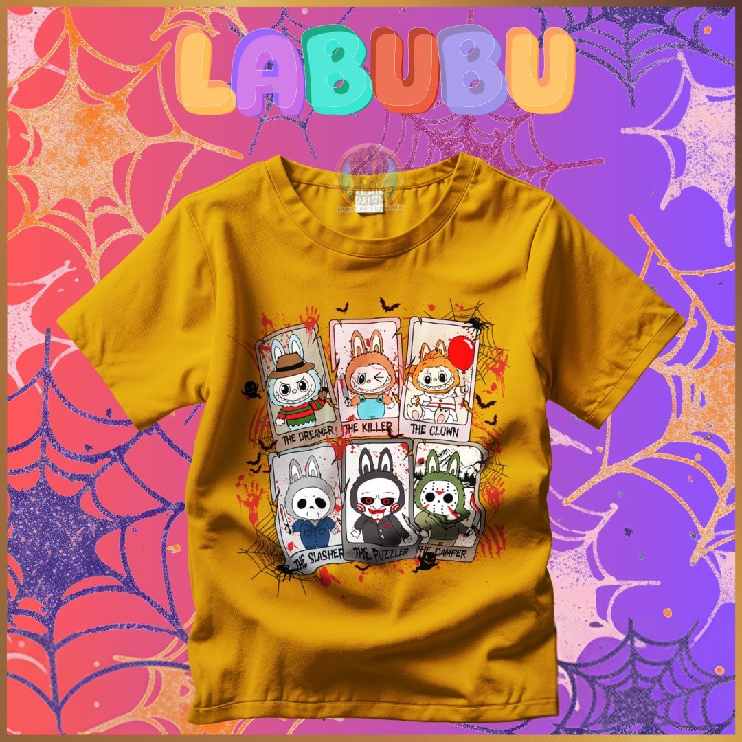 Pack 50 Diseños LABUBU Halloween PNG Mega Bundle