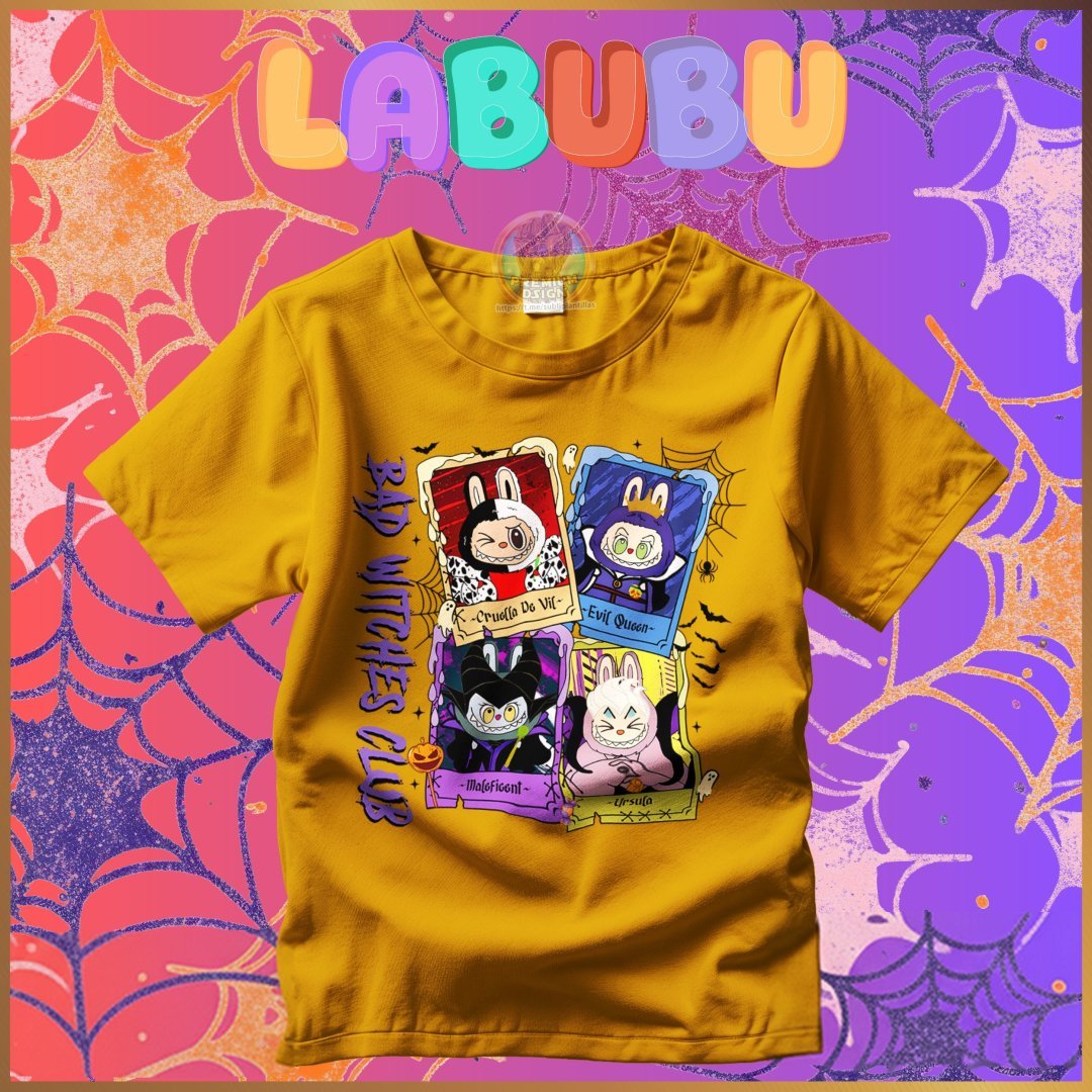 Pack 50 Diseños LABUBU Halloween PNG Mega Bundle