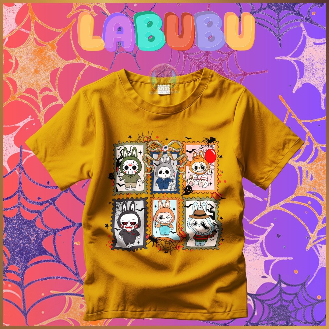 Pack 50 Diseños LABUBU Halloween PNG Mega Bundle