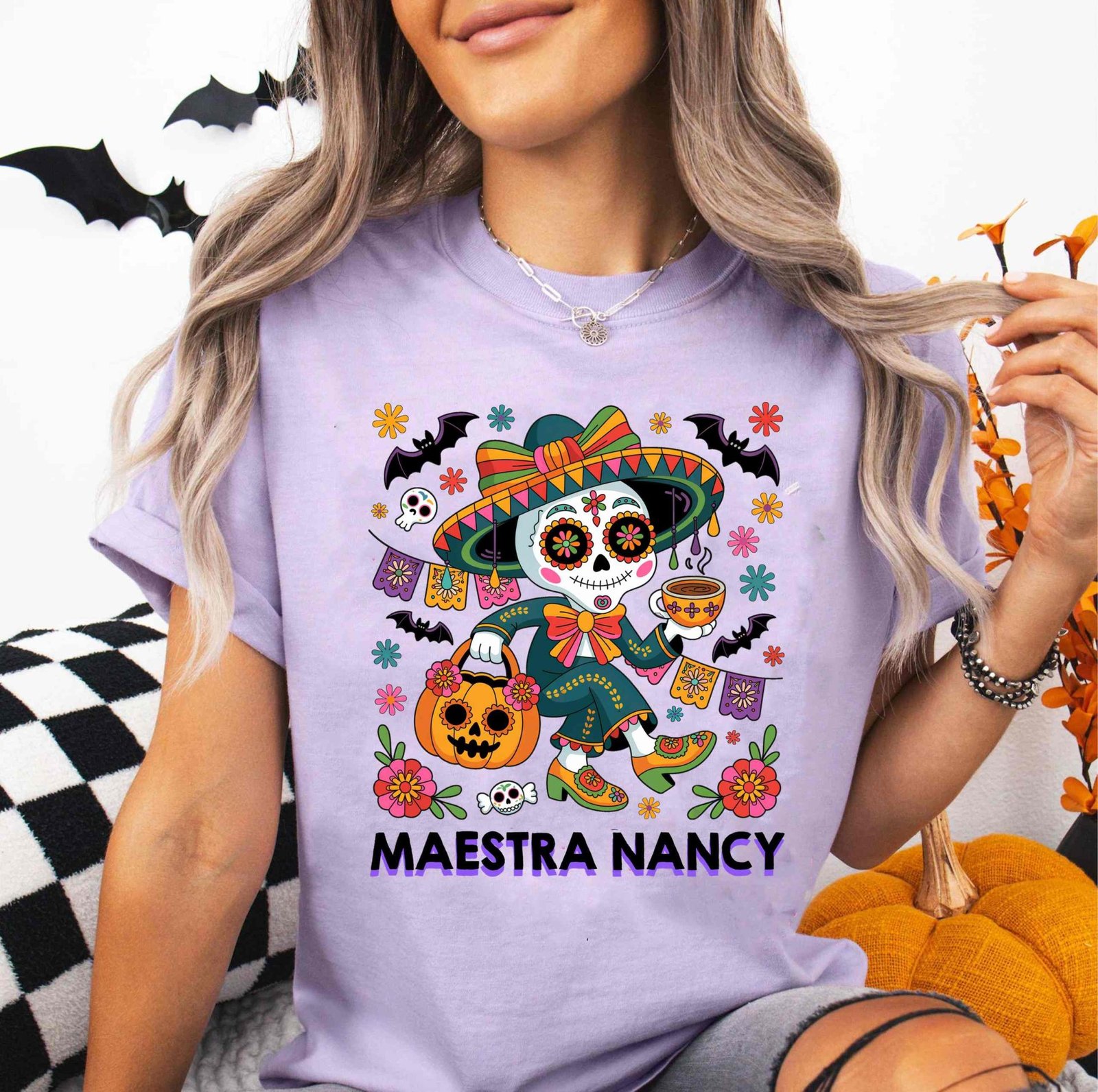 20 Diseños Día de Muertos PNG Sublimacion playeras